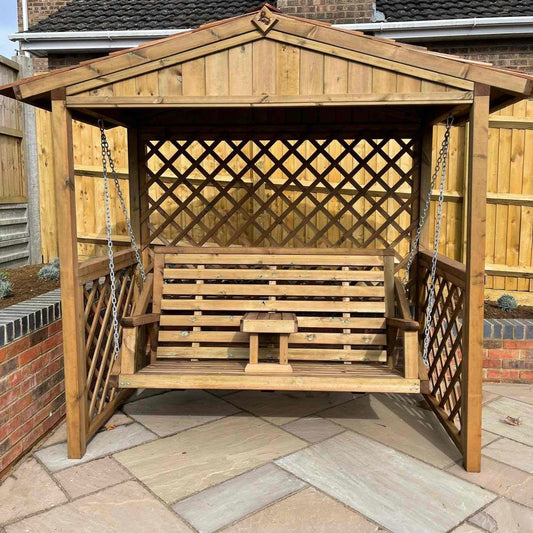 Garden swing seat