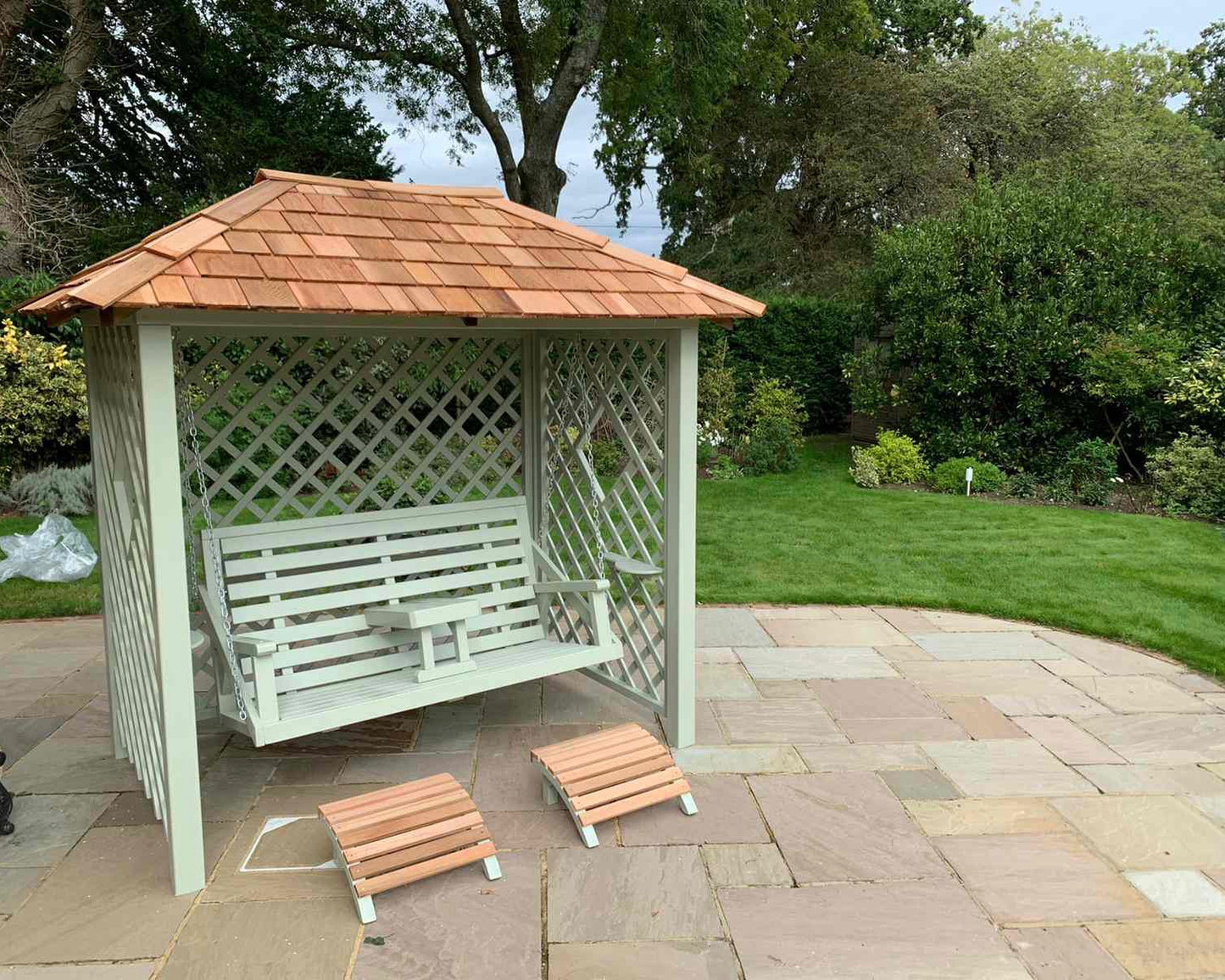 Garden swing seat