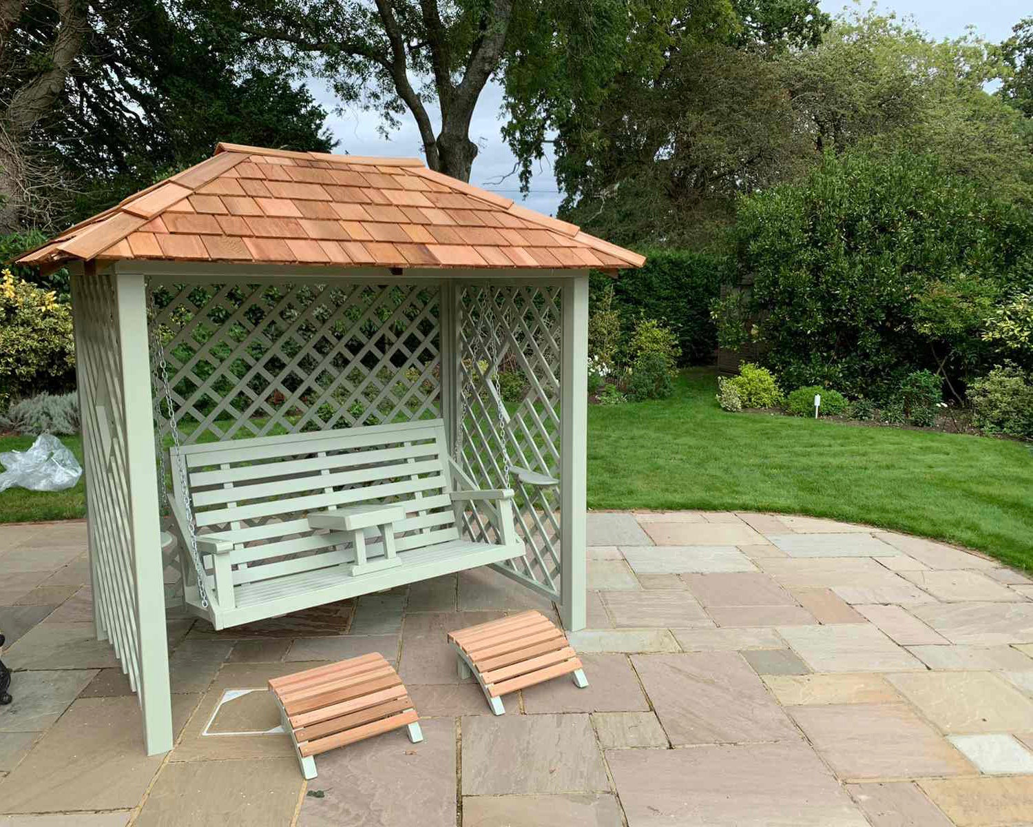 Garden swing seat