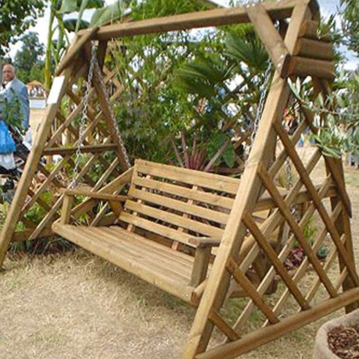 A frame swing seat 