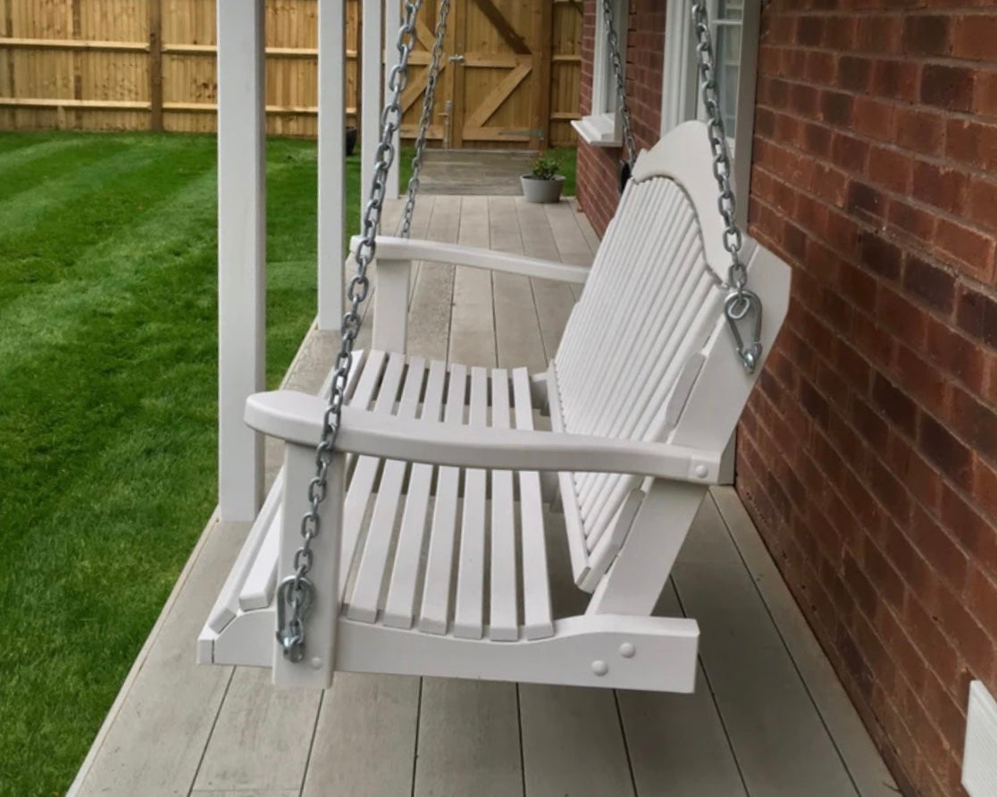 Porch swing cradle 